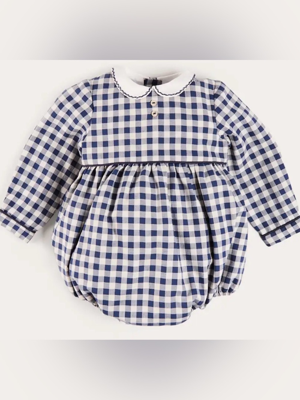 Pepa London Draycott Check Romper NWT size 18M